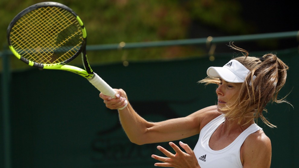 Daniela Hantuchová na Wimbledone.