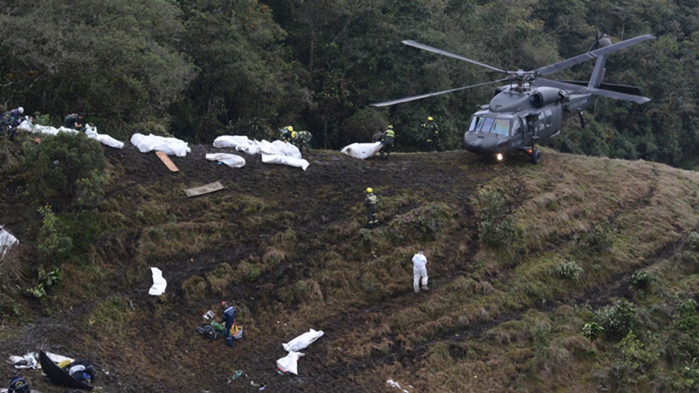 Pri páde lietadla v Kolumbii zahynulo 71 ľudí.