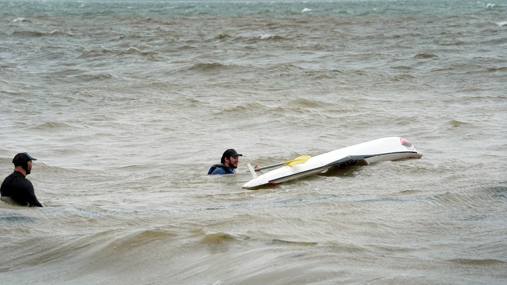 Nový Zéland tropická búrka Gabrielle