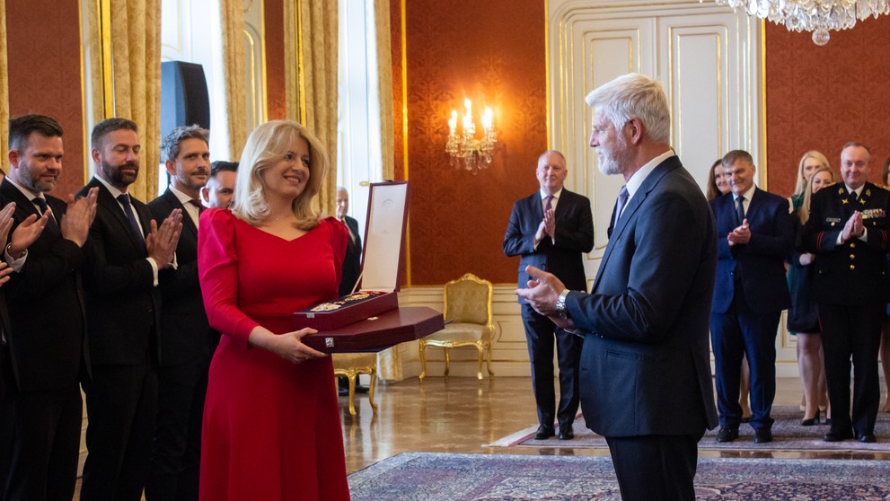 Z. Čaputová a P. Pavel