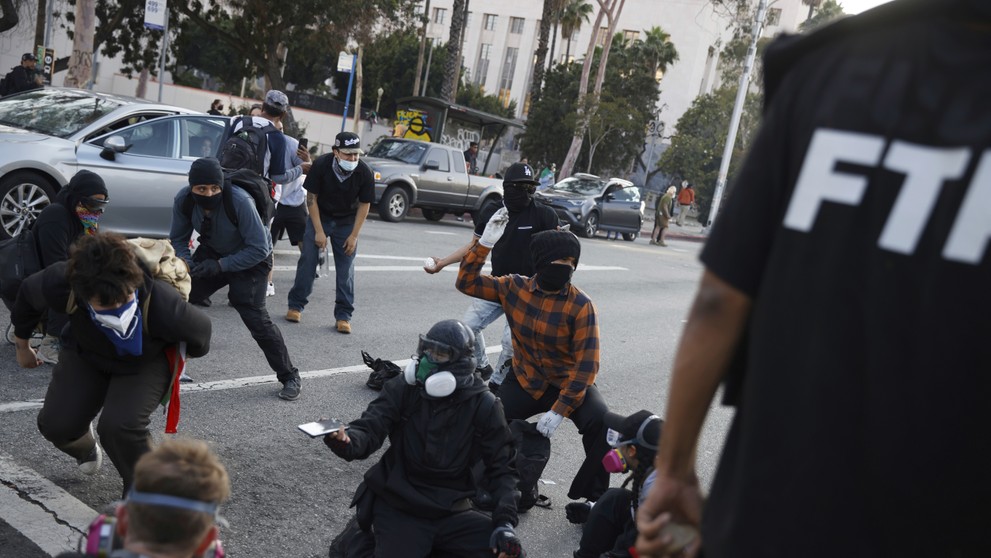 Protesty v San Franciscu proti imigračnej politike.
