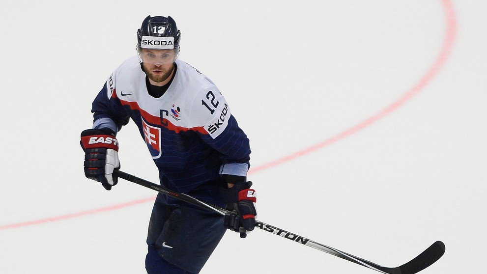 Kapitánske "céčko" prebral v zápase s Nórskom Marián Gáborík.