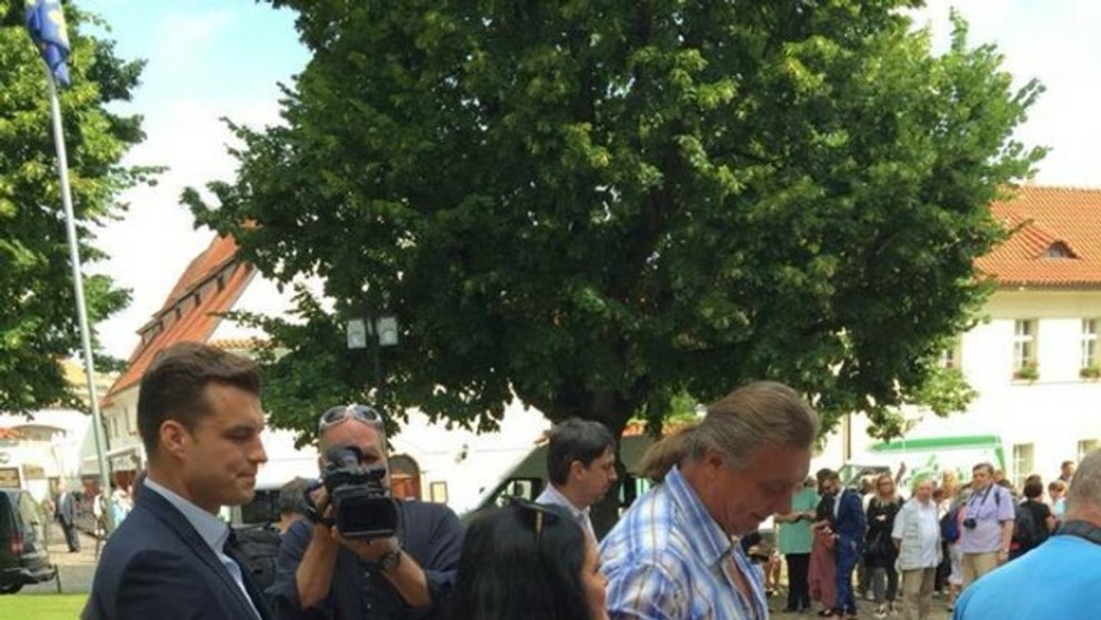 Hana Gregorová s priateľom Ondřejom. 