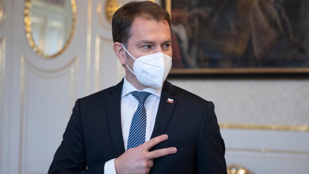 Premiér Igor Matovič.
