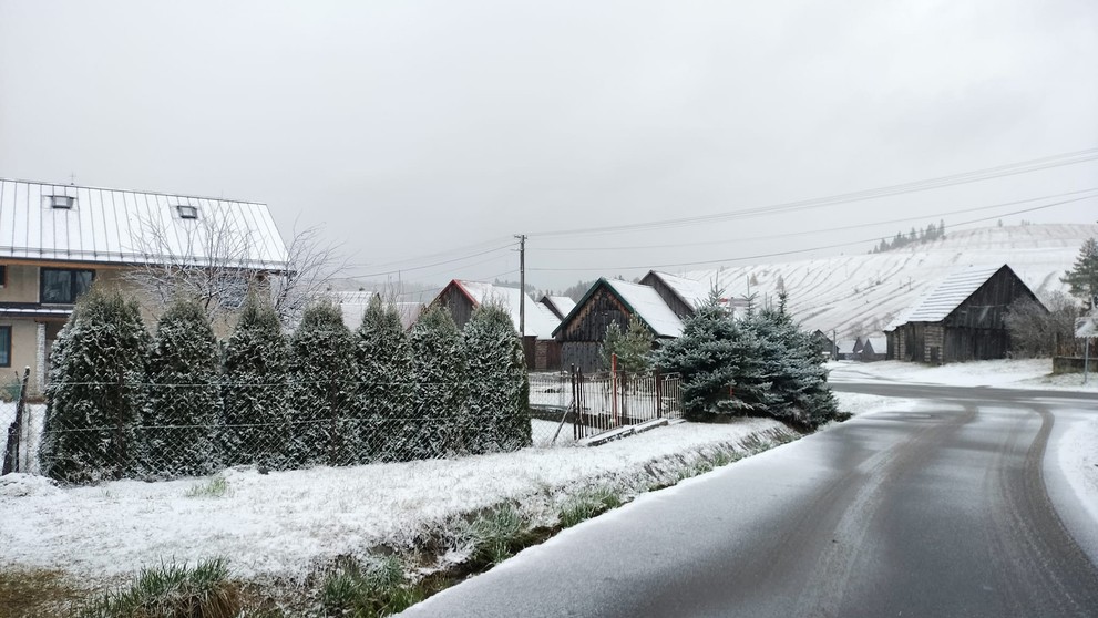 Sneh v Liptovskej Tepličke