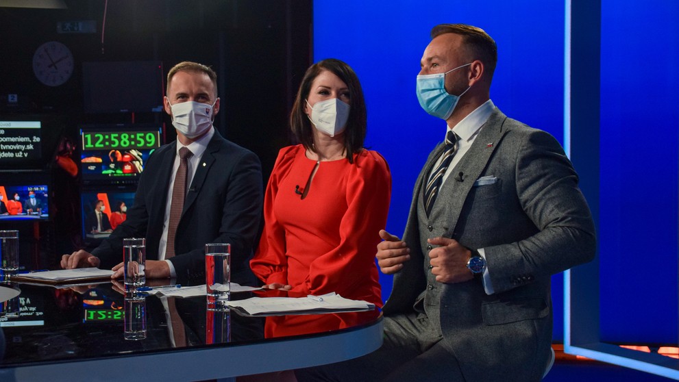 M. Šipoš, J. B. Cigániková, M. Š. Eštok v Na telo.