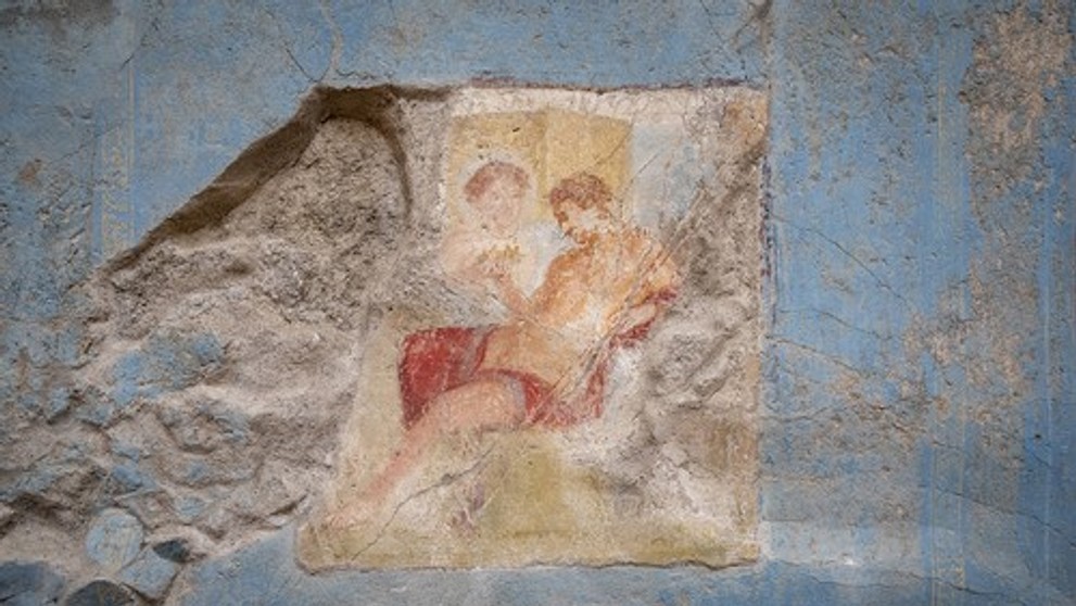 Archeológovia v Pompejach objavili malý domček s erotickými freskami.