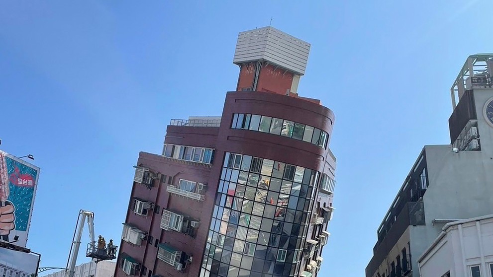 Zemetrasenie na Taiwane.