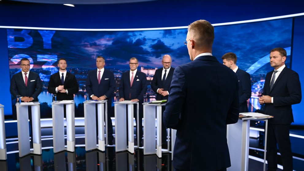 Účastníci predvolebnej diskusie - 25. 9. 2023