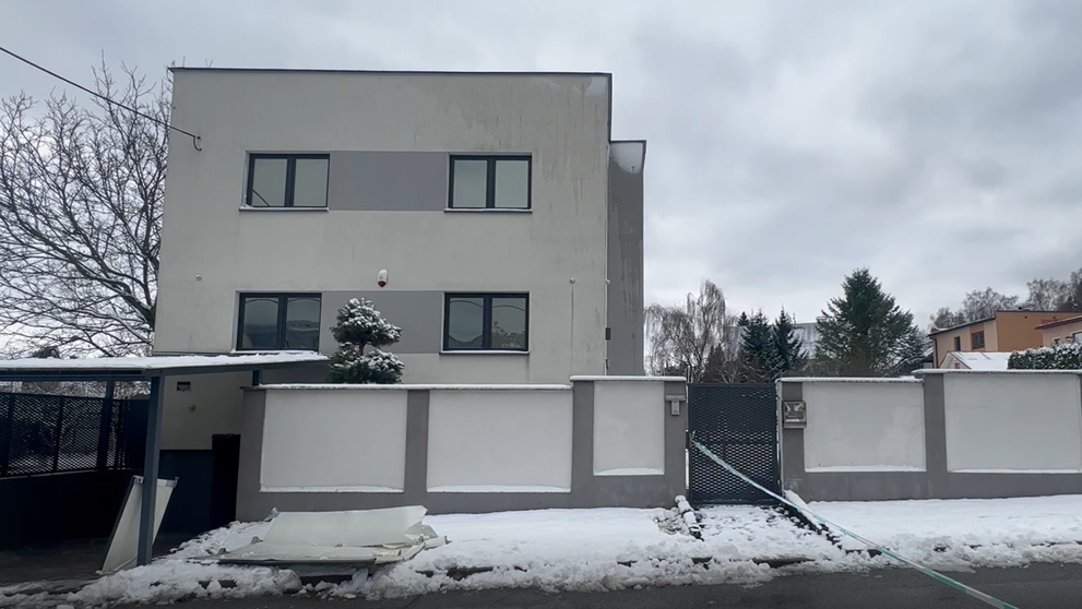 Výbuch pred rodinným domom v Martine