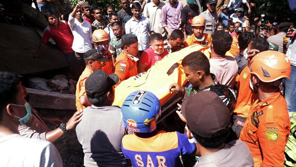 Zemetrasenie v Indonézii.