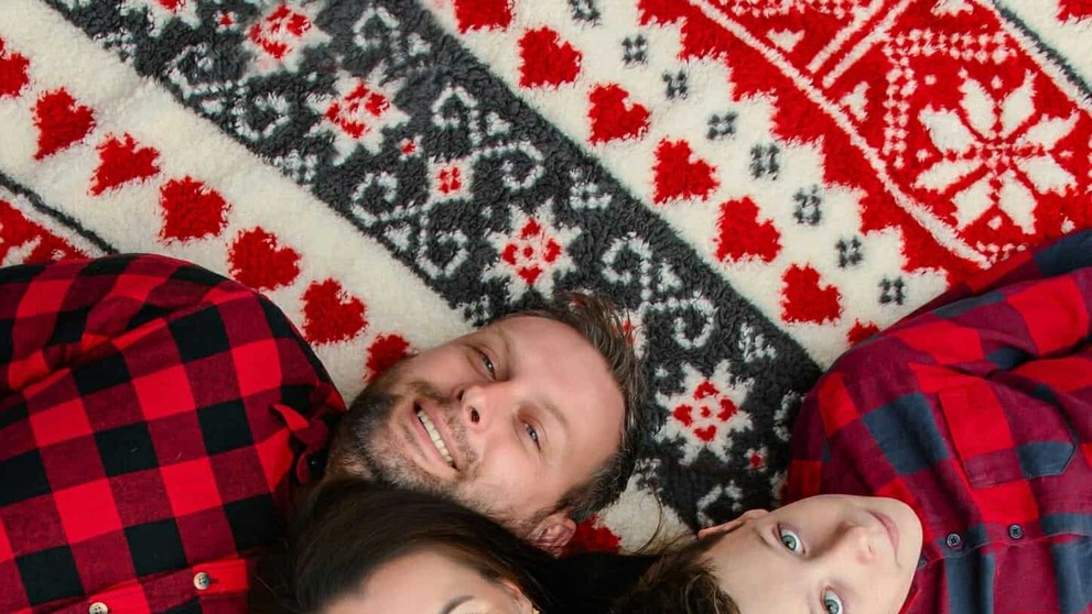 Beáta Trebuľová s rodinou