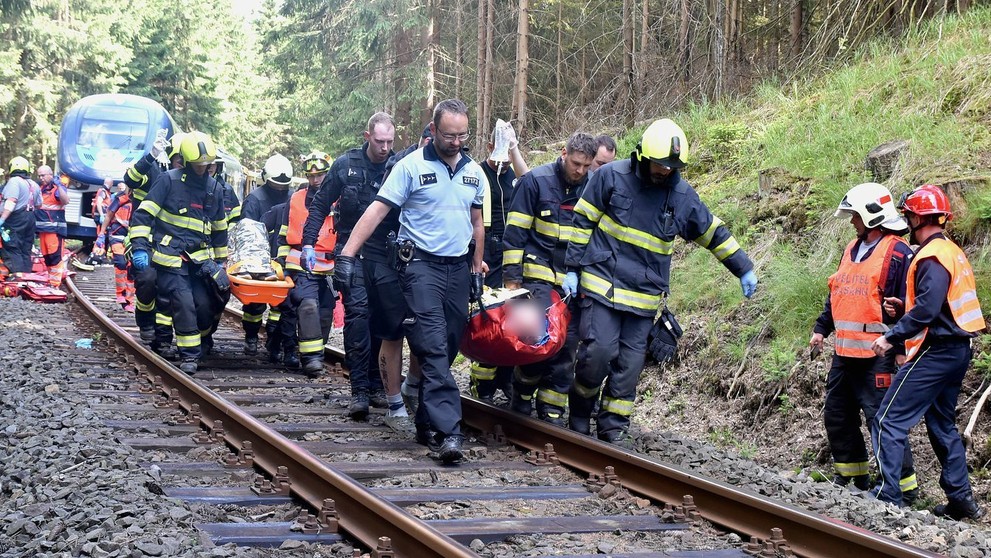 Vlakové nešťastie v Česku
