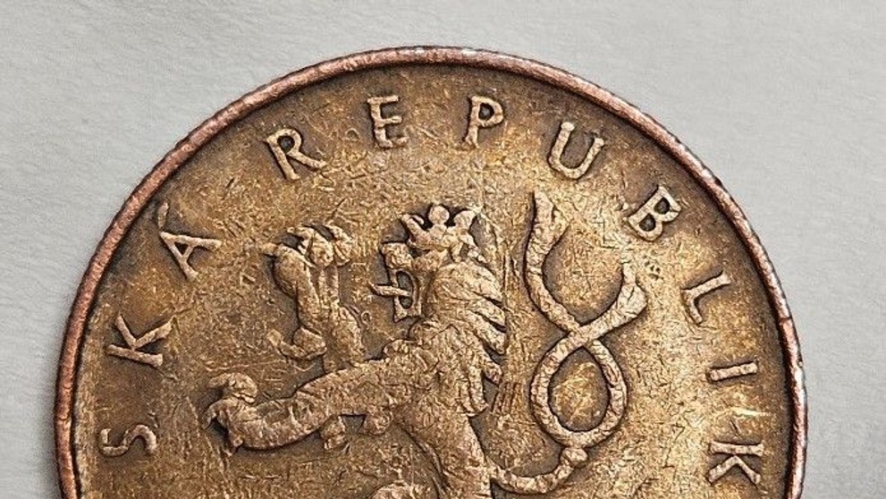 Vzácna desaťkorunáčka z roku 1993.