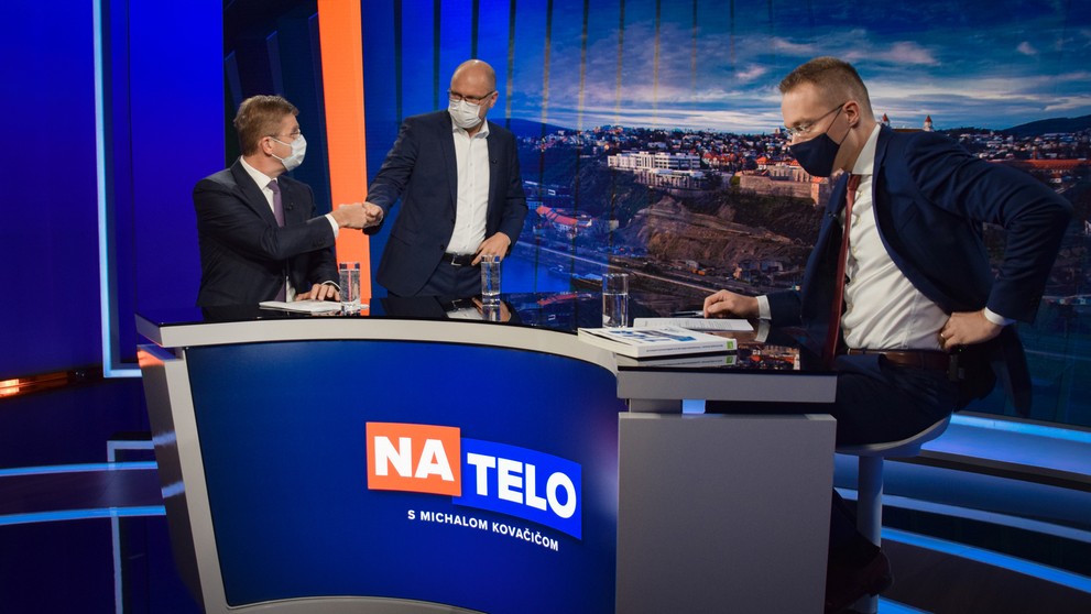 Peter Žiga a Richard Sulík.