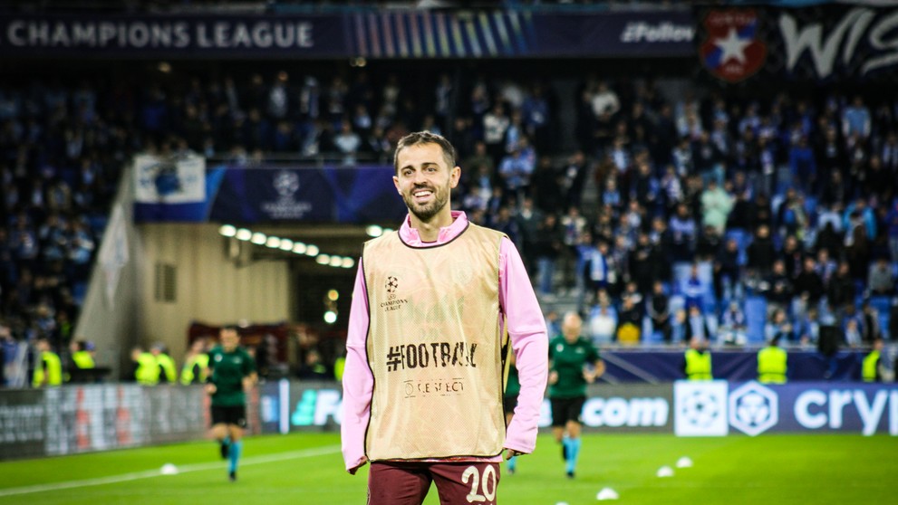 Bernardo Silva na Tehelnom poli