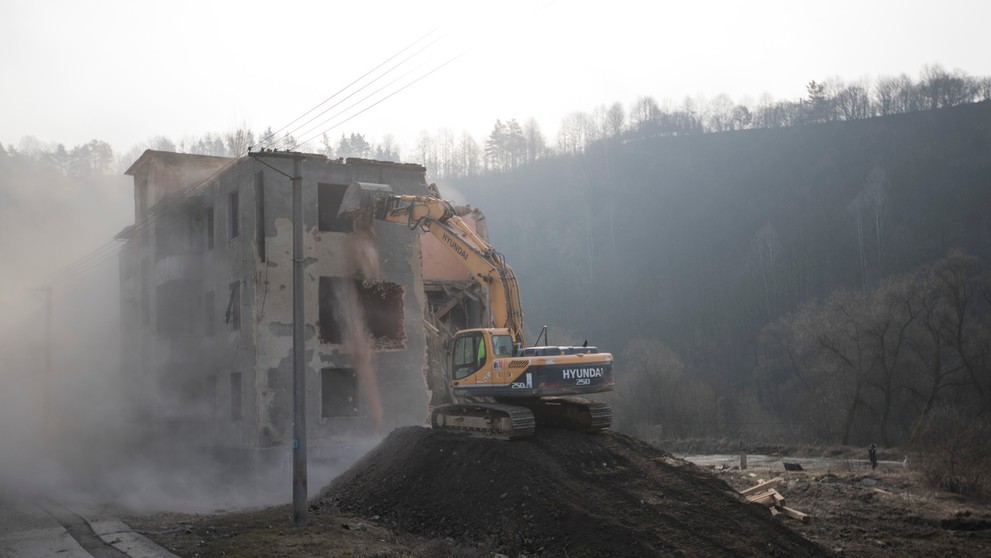 "Dom hrôzy" v Brezne.