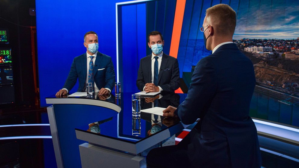 Erik Tomáš a Juraj Šeliga v Na telo.