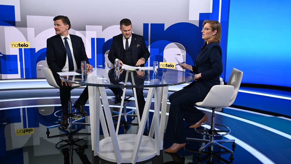 Hosťami relácie Na telo boli Samuel Migaľ a Alojz Hlina