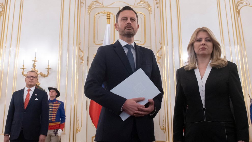 Prezidentka Zuzana Čaputová odvolala vládu Eduarda Hegera
