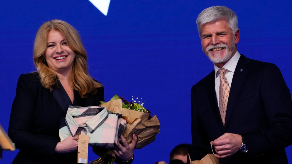 Zuzana Čaputová prišla do štábu Pavla.