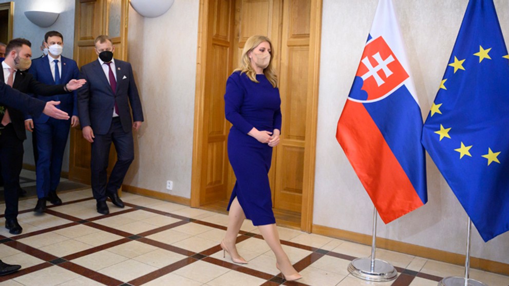 Prezidentka Zuzana Čaputová.