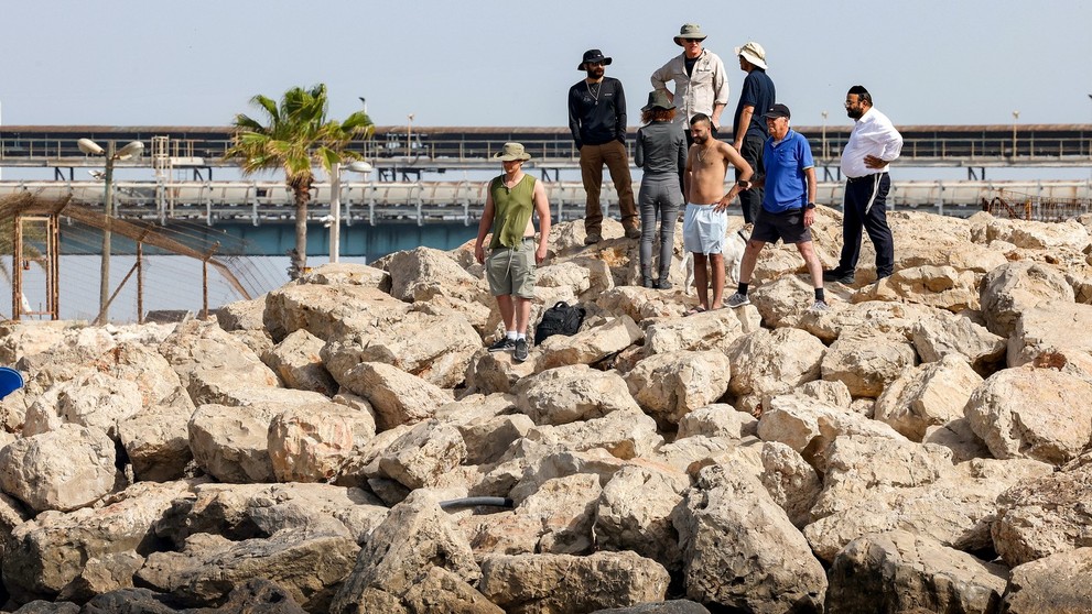 Ojedinelý útok žraloka v Izraeli.