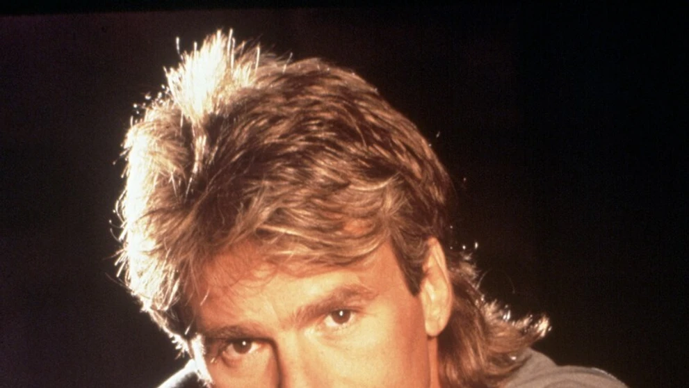 Richard Dean Anderson ako Macgyver.
