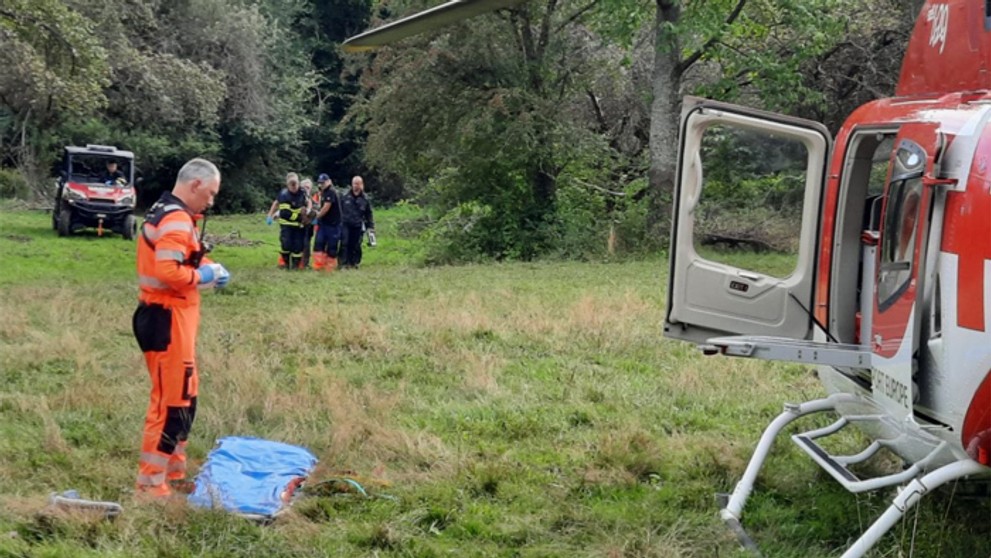 Na ženu zaútočil medveď, ratovali ju záchranári.