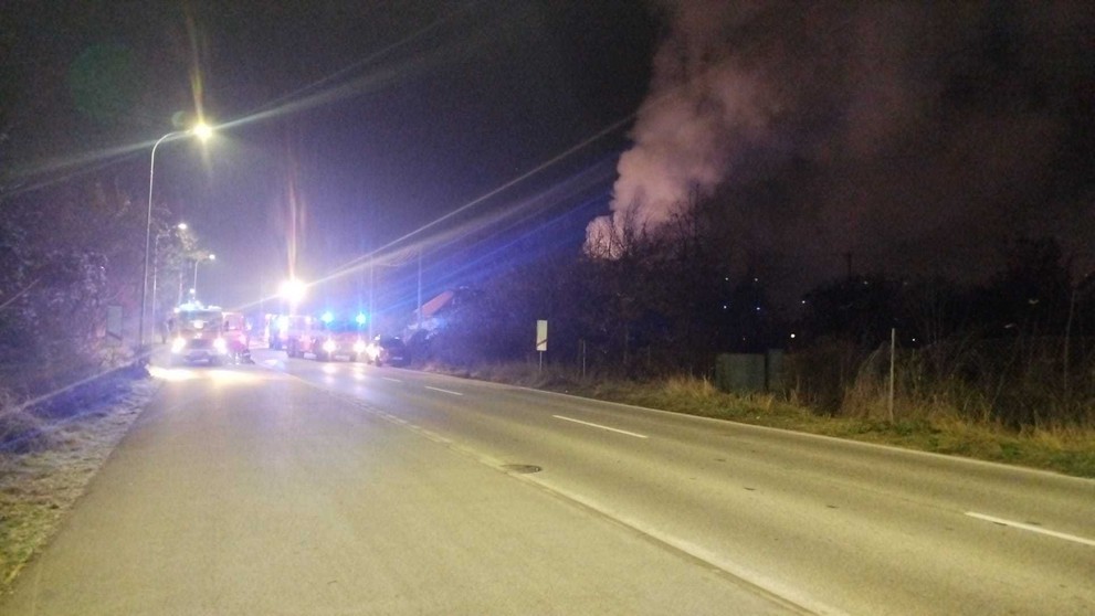 Zasahovalo množstvo hasičov