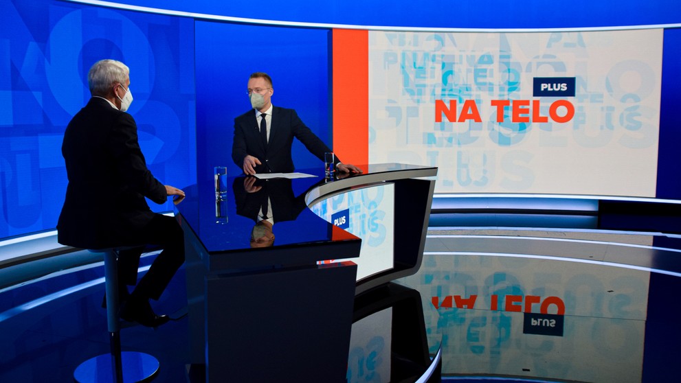 Mikuláš Dzurinda v Na telo plus.