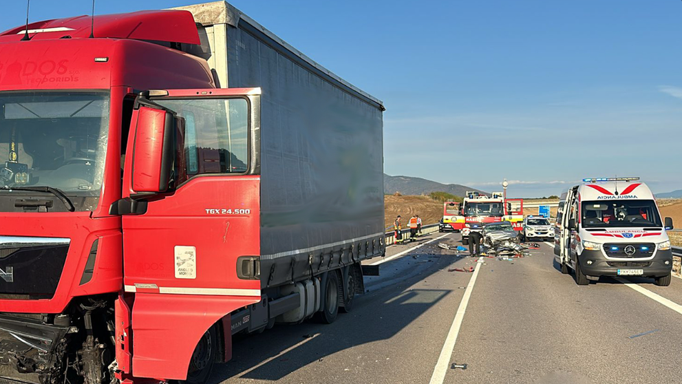 Tragická nehoda pri obci Dolné Naštice.