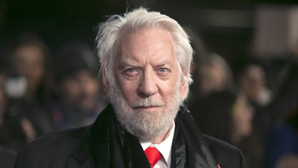 Donald Sutherland na snímke z roku 2020