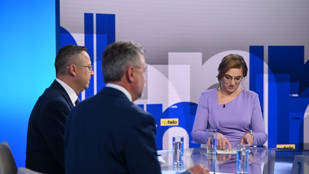 Hosťami relácie Na telo boli Ladislav Kamenický a Jozef Hajko