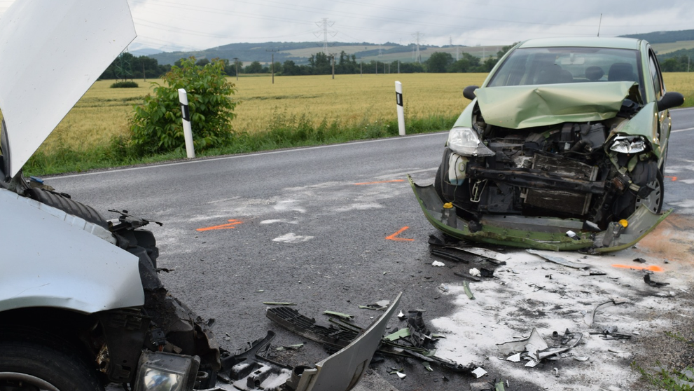 Nehoda pri Novom Meste nad Váhom.