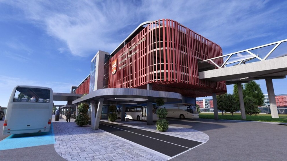 Vizualizácia pripravovaného projektu v Bratislave.