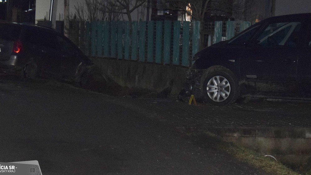 Nehoda v obci Petrová.