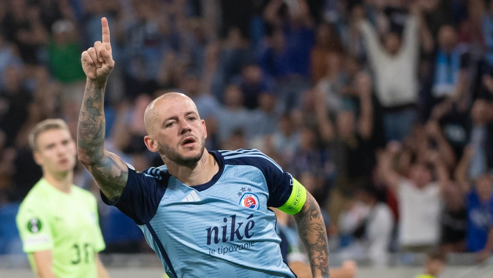 Slovan Bratislava - KÍ Klaksvík.