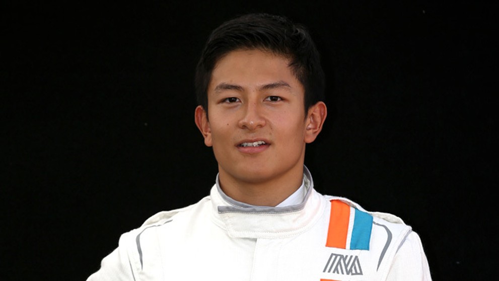 Indonézsky jazdec tímu Manor Rio Haryanto.