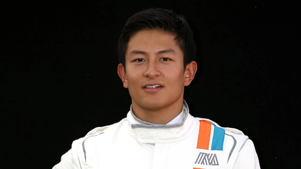 Indonézsky jazdec tímu Manor Rio Haryanto.