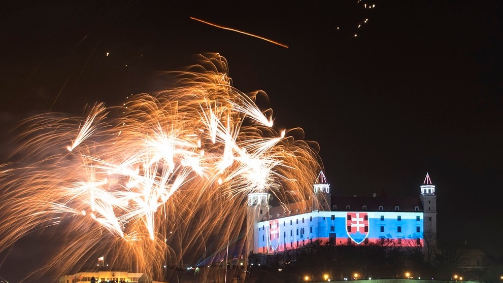 Silvester v Bratislave.