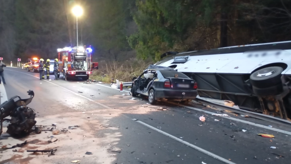 Vážna nehoda na Orave.