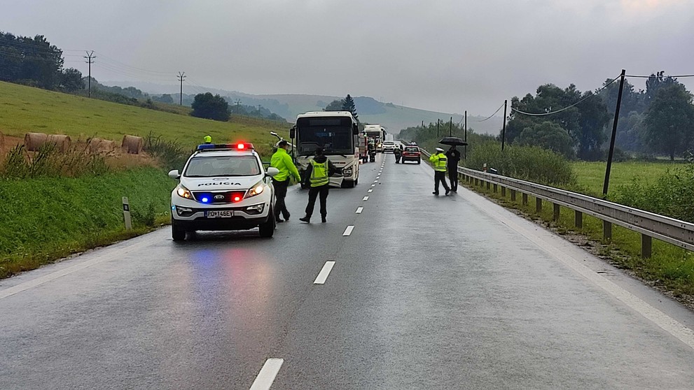 Tragická nehoda v okrese Bardejov.
