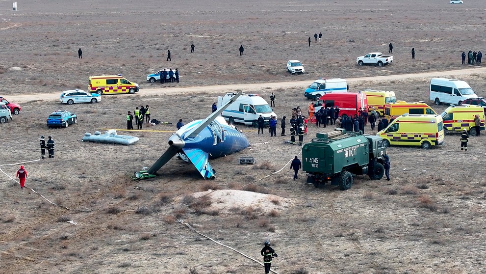 Záber z miesta nešťastia.