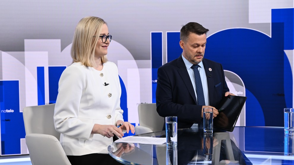 Hosťami relácie Na telo boli Samuel Migaľ a Vladimíra Marcinková