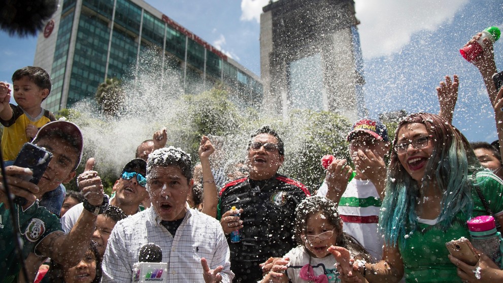 Oslavy v Mexico City