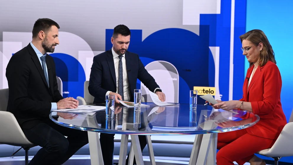 Hosťami relácie Na telo boli Richard Takáč a Marián Viskupič
