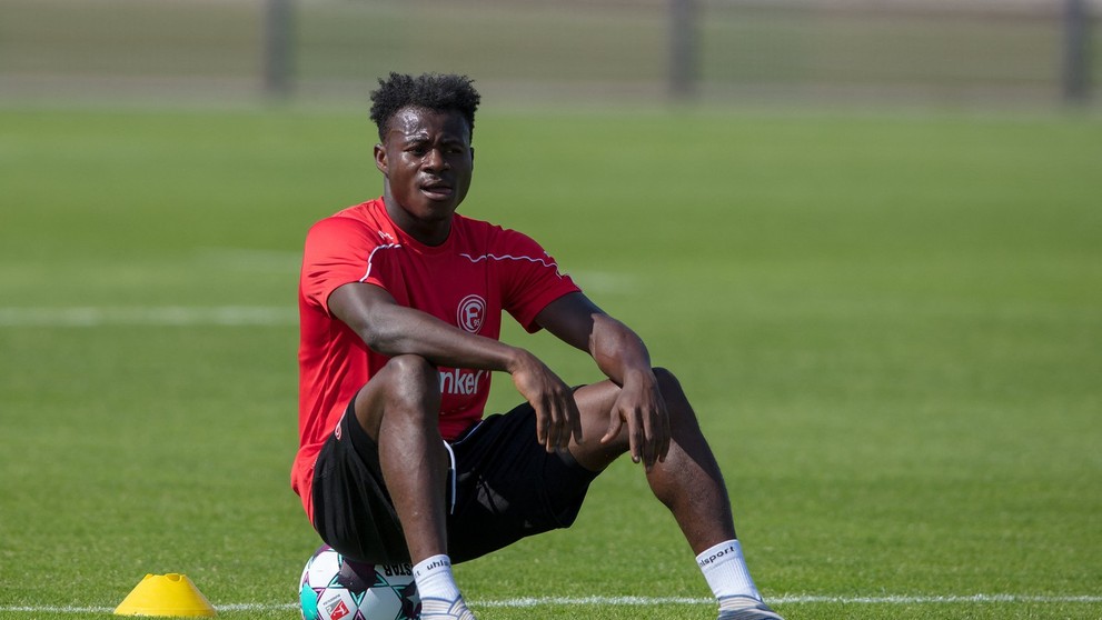 Kelvin Ofori vo Fortune Düsseldorf