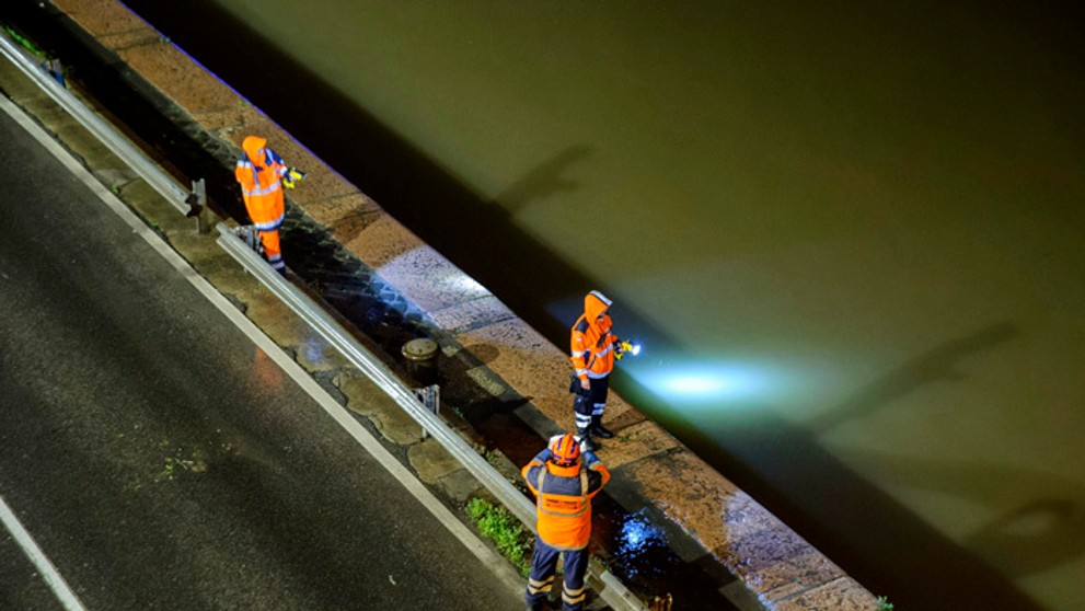 Pátranie po potopenej lodi v Budapešti.
