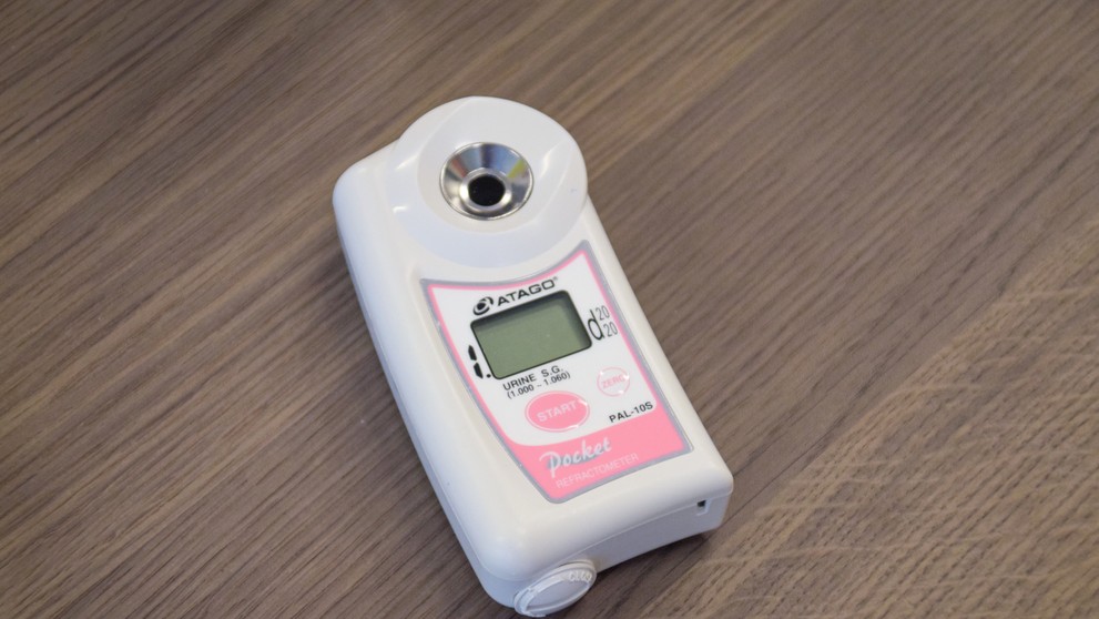 Defektometer na meranie hustoty moču. Aj takto vedia experti prísť na to, že športovec dopoval.